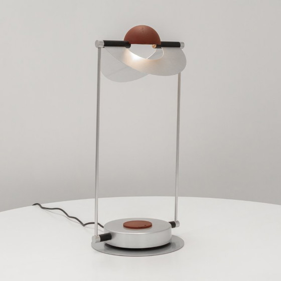 Postmodern Tondo Table Lamp 80s – Scopelight, Metal (photo 2 of 13)