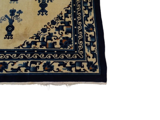 Image 1 of Antieke Pao Tao (Baotou) - 274 x 180 cm - Wol op katoen - Handgeknoopt in China, circa 1930
