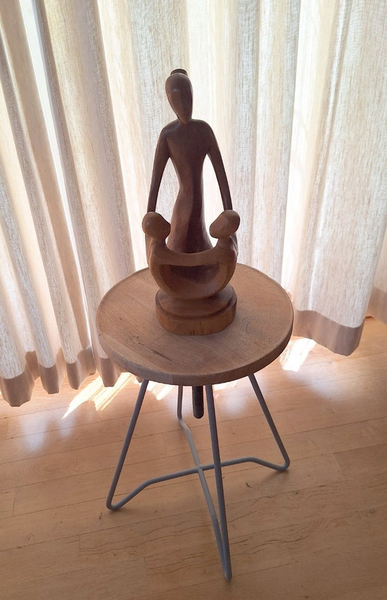 Image 1 of Kruk in hoogte verstelbaar, industrieel design