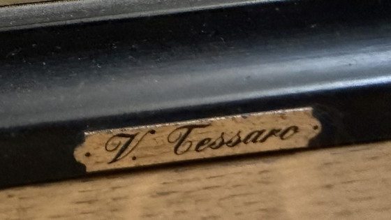 Vittorio Tessaro (ADL Italia) – Scultura Art Déco 'Elegante signora con cane' – Sculture, Other (photo 4 of 4)