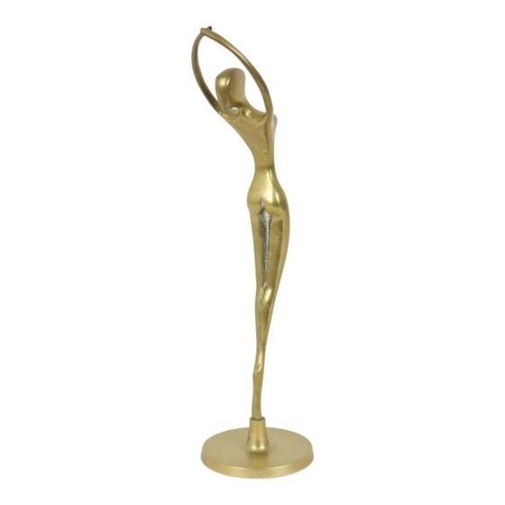 Image 1 of Messing Ballerina Beeldje