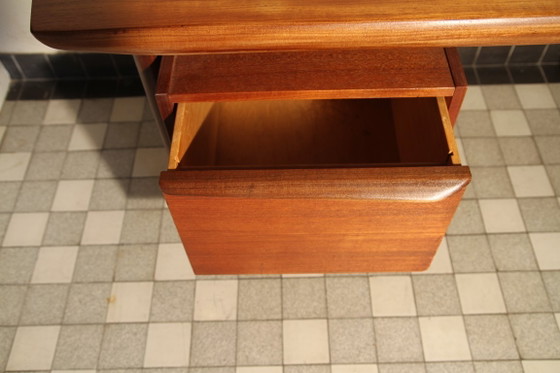 Propos Hulmefa Teak Desk Bureau Jaren 60 – Wood (photo 12 of 16)