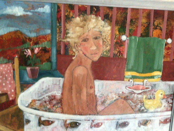 Pittrice Lilian Adcock – Dipinti e disegni, Legno (photo 5 of 10)
