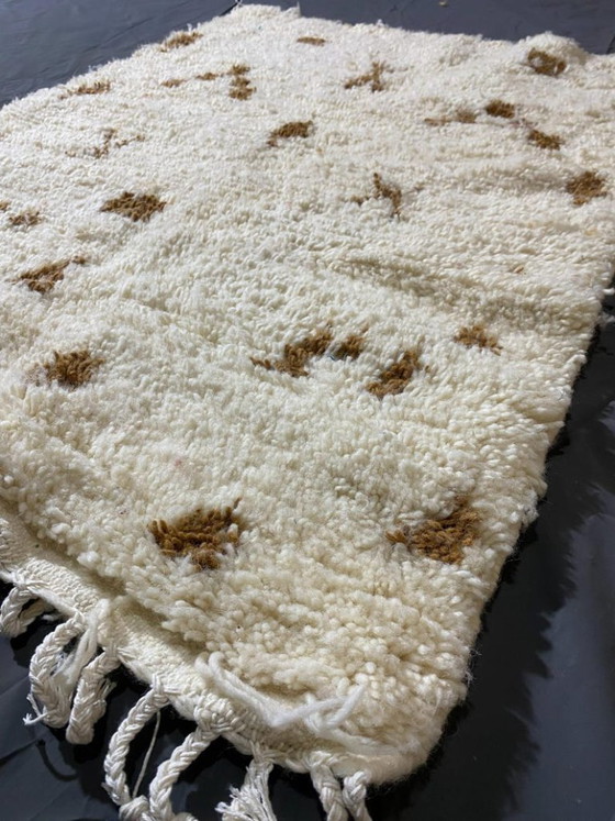 Image 1 of Alfombra de pelo largo hecha a mano Beni Ourain 250cm x 150cm