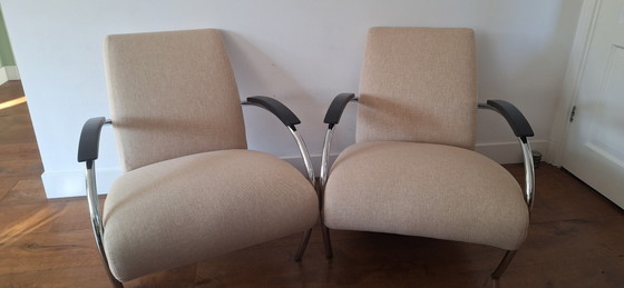 Image 1 of Gelderland 5470 Sessel Design Jan des Bouvrie 2x neuwertig