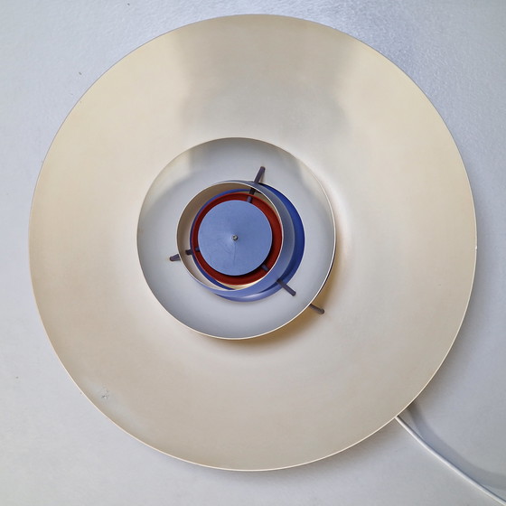 Image 1 of Vintage Louis Poulsen PH5 Pendant Lamp - Blue/White - Ø 50 cm - Design Poul Henningsen - Denmark
