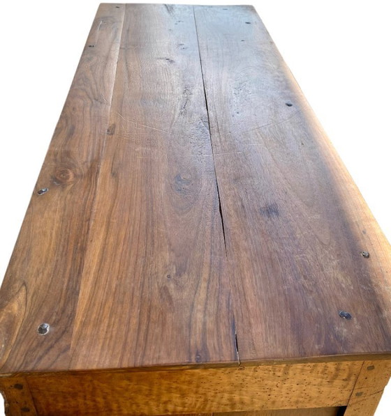 Image 1 of 18th-century molded walnut chest of drawers