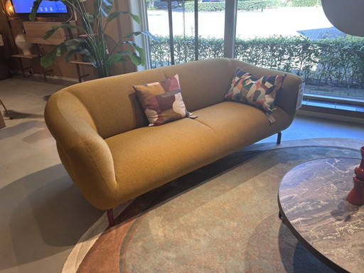 Sofá de 3 plazas Yanda de Pode – 3 5 zitsbanken, Textile, Lambskin