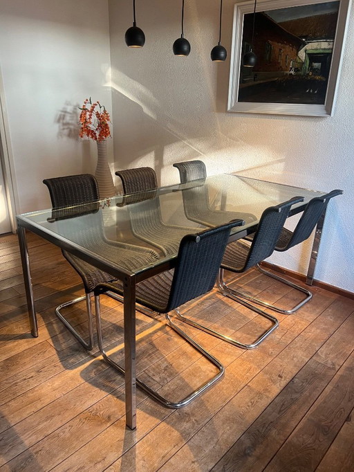 6x Tecta dining chair