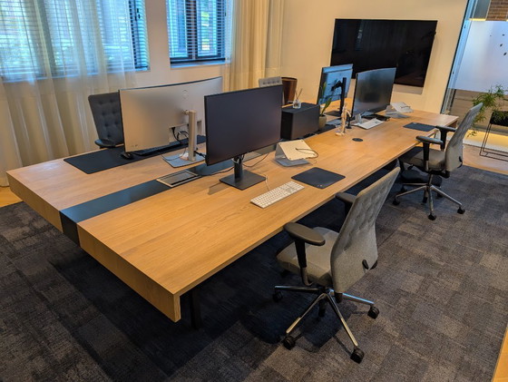 Image 1 of Design Workbench based on Vitra Design – massief eiken & staal