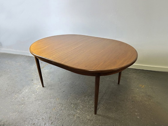 G Plan Fresco Tavolo da Pranzo Allungabile in Teak Mid Century Fine Anni '60 '70, G-Plan, Tavoli da pranzo (foto 5 di 10)