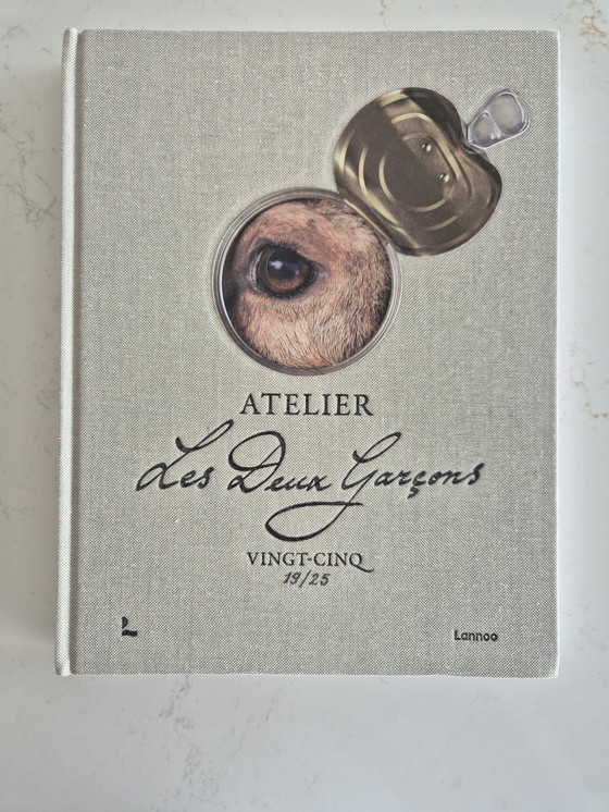 Image 1 of Les Deux Garçons Collage "Vingt-Cinq" (Unicum) with Anniversary Book