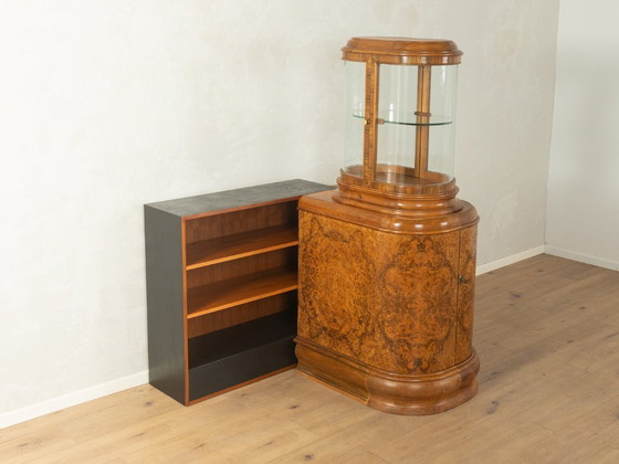 Image 1 of Vintage Art Deco vitrinekast uit de jaren 1930