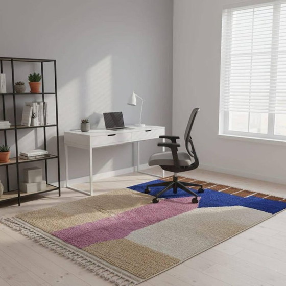 Image 1 of Marokkanischer Teppich, handwerklich, en laine, 250 x 150 cm