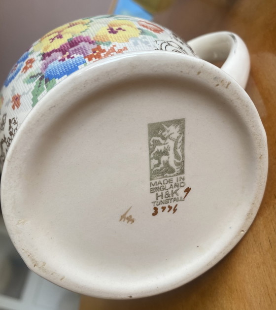 Image 1 of Vintage H&K Tunstall Creamer, 1930s