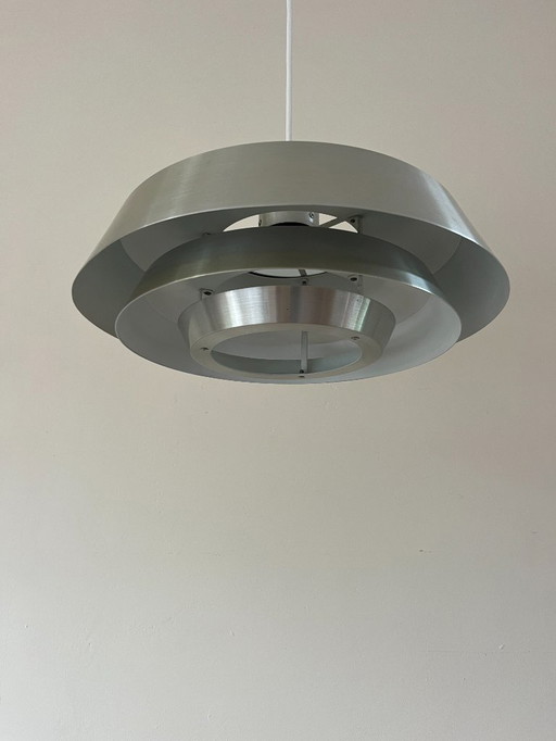 Vintage-Hängeleuchte im dänischen Nova-Stil mit mehrlagigem Design