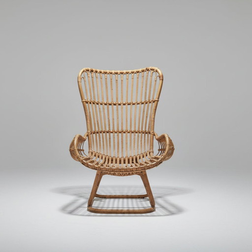 Sedia da giardino in bambù Tito Angoli di Bonacina 