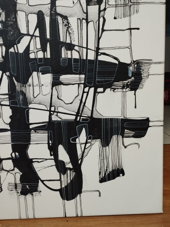 Antadze Abstract Composition XXL – Paintings & Drawings, Canvas (photo 9 of 14)