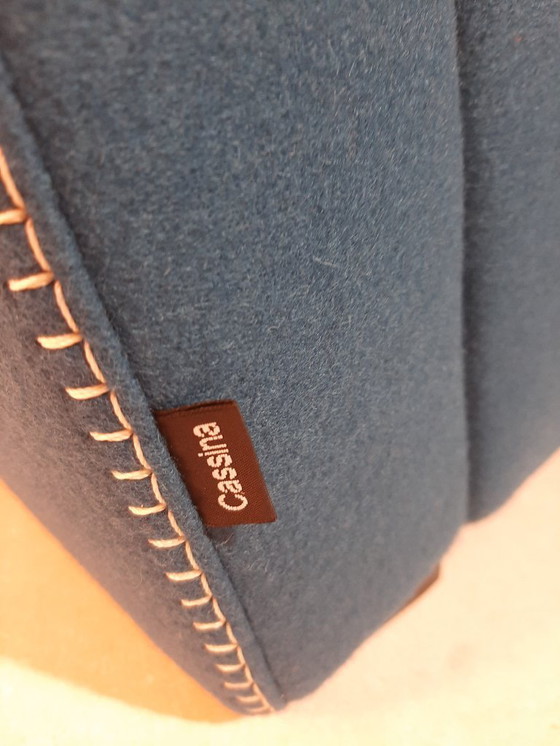 Image 1 of CASSINA 637 UTRECHT fauteuil (NIEUW, NOOIT GEBRUIKT) in 13L OTHANIO WOL met natuurlijke draadstiksels en paardenpunt