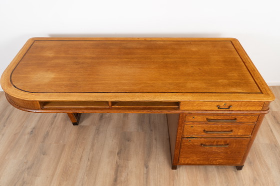 Image 1 of Scrivania direzionale in stile Art Déco