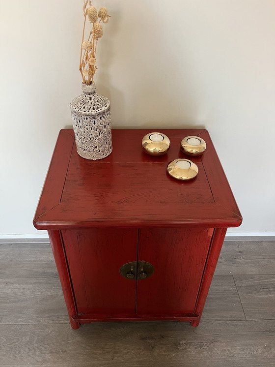 Image 1 of Mobile da sposa cinese rosso vintage