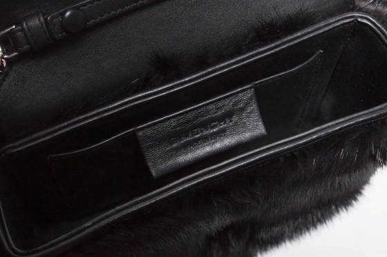 Image 1 of Givenchy, Bow cut Mink fur crossbody bag.