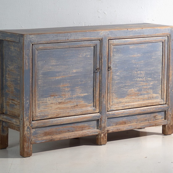 Credenza antica in legno di pino – Cina, circa 1950 – Credenze, Iron, Mid Century Modern (photo 4 of 40)