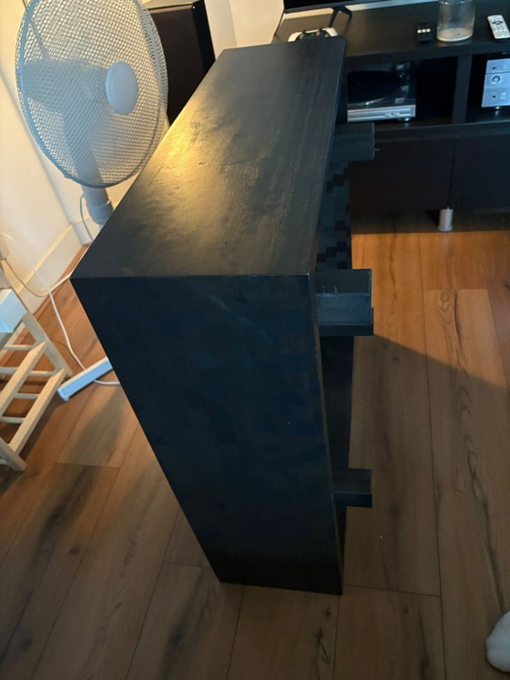 Image 1 of Donkerbruine salontafel van Henk Vos près de Linteloo