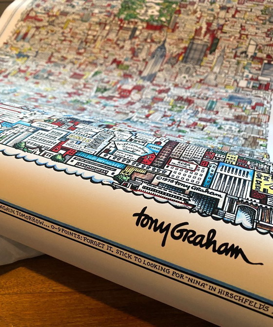 Image 1 of Manhattan!! 1978 New York Tony Graham - Poster 70×100 cm
