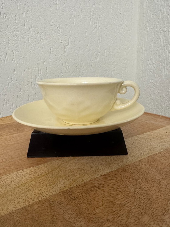 Image 1 of Splendido set vintage: set di 6 tazze e piattini "Staffordshire flatback" del Castello di Balmoral