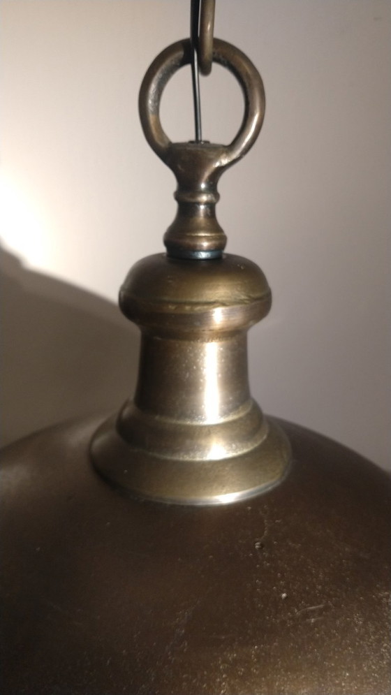 Image 1 of Lámpara colgante bronce bruto