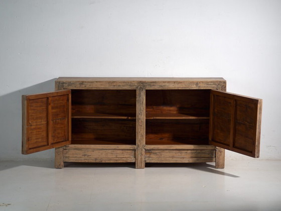 Antique sideboard in pine wood – China, circa 1930 – Iron (photo 40 of 40)