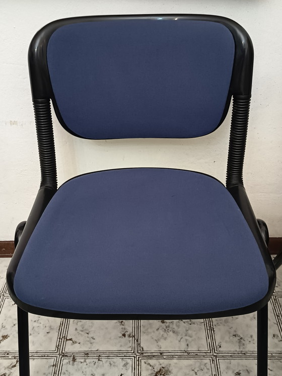 Image 1 of Set van 4 vintage bureaustoelen van Vertebra.