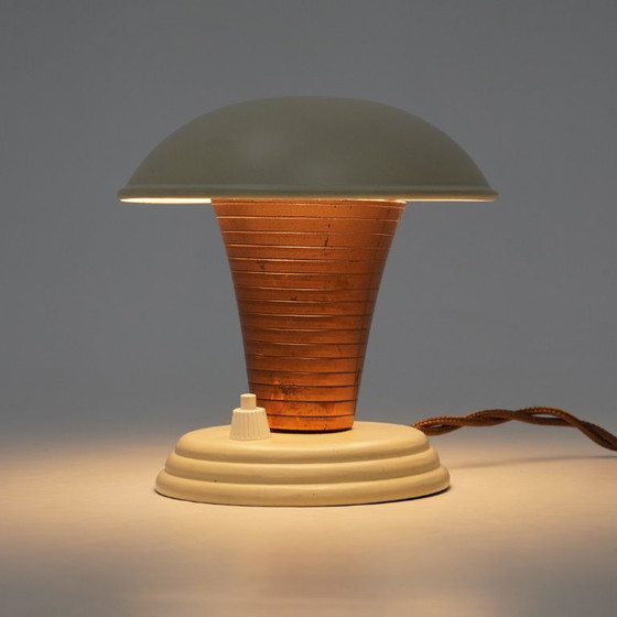 Image 1 of Bedside lamp with adjustable lampshade, 1930s