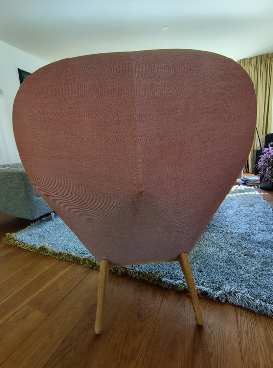 Poltrona lounge HAY Uchiwa – Poltrone, Plastica, Tessile (photo 4 of 5)
