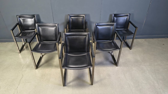 Image 1 of Vintage eetkamerstoelen van Arrben, jaren 80.