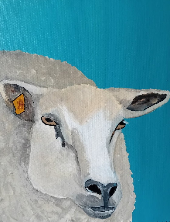 Image 1 of Painting "sheep"2