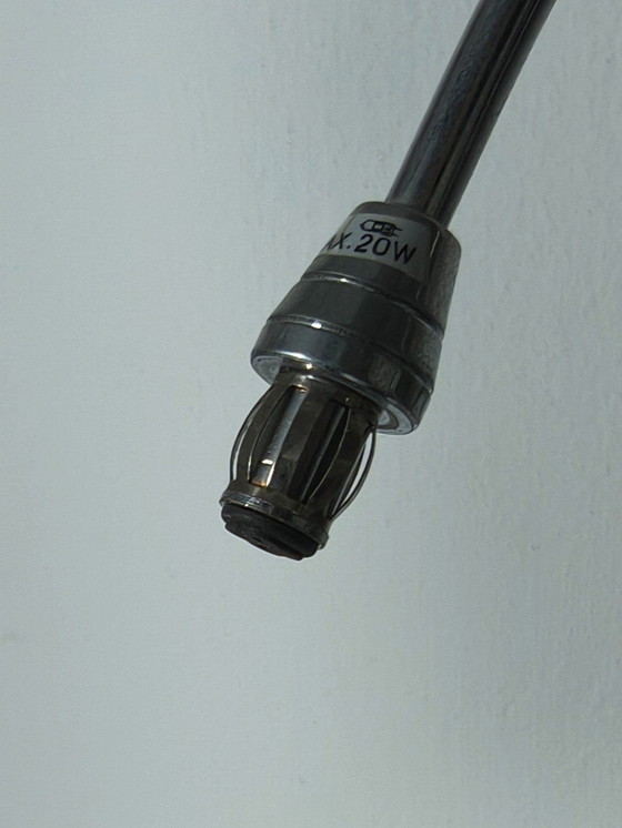 Image 1 of Abat-jour G4, modèle fer à cheval, blanc mat