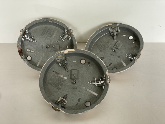 Image 1 of Set (3x) Vintage RZB DKN Ceiling Lamp