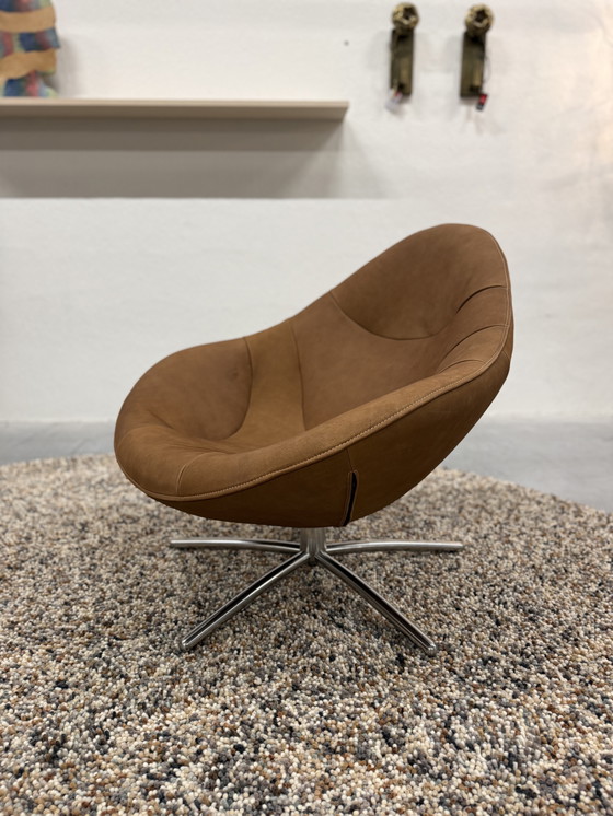 Image 1 of Label van den Berg Hidde Fauteuils Waterbuffel Cognac 