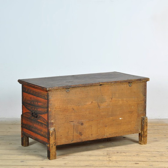 Image 1 of Folk Art Wedding Chest, Anno 1852