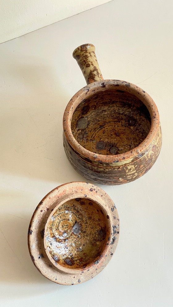 Image 1 of Pentola in gres pirite vintage