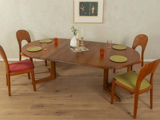 Image 1 of 60s extendable Dining Table by CJ Rosengaarden