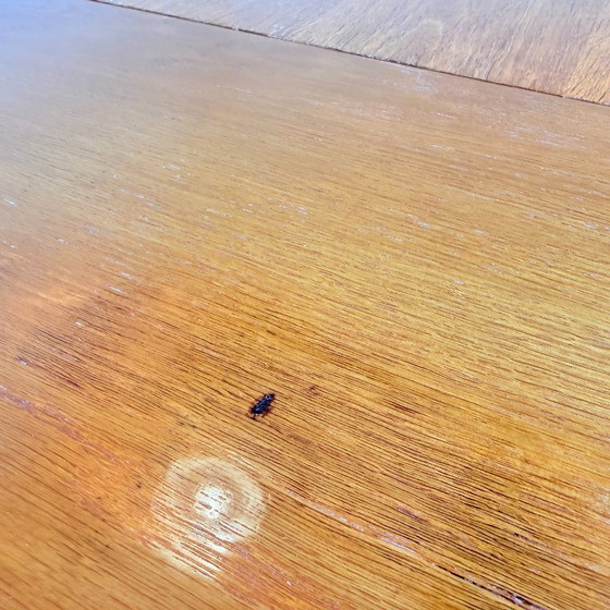 Image 1 of Vintage extendable oak table, František Jirák