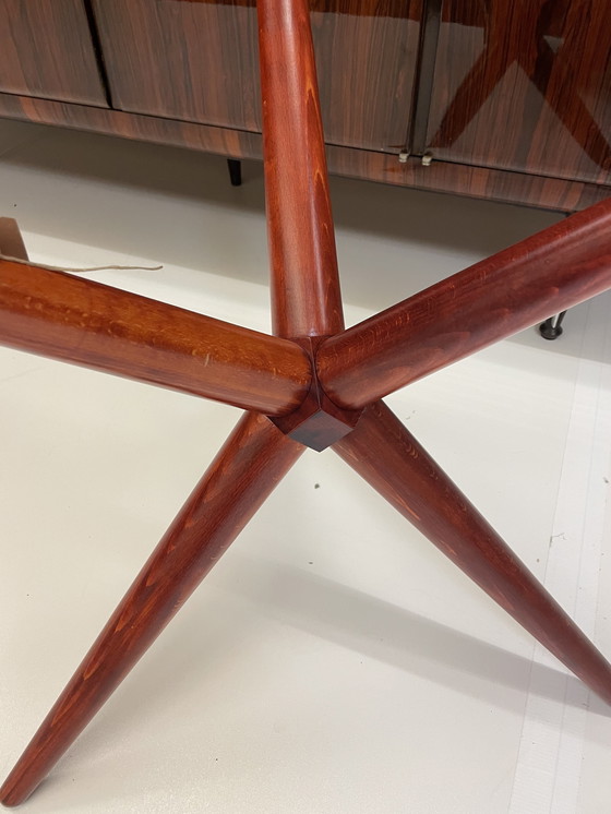 Image 1 of Vintage side table with a special base