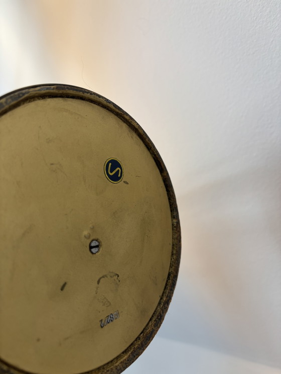 Image 1 of Prachtige set vintage messing tafellampen – Boréns Borås B8222 – Zweden 1950/1960
