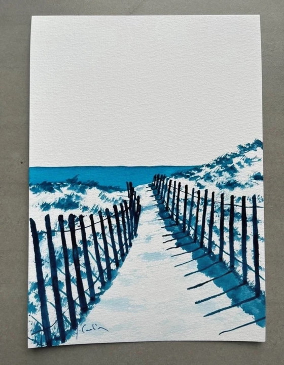 Image 1 of Artist's sketch 21x15cm