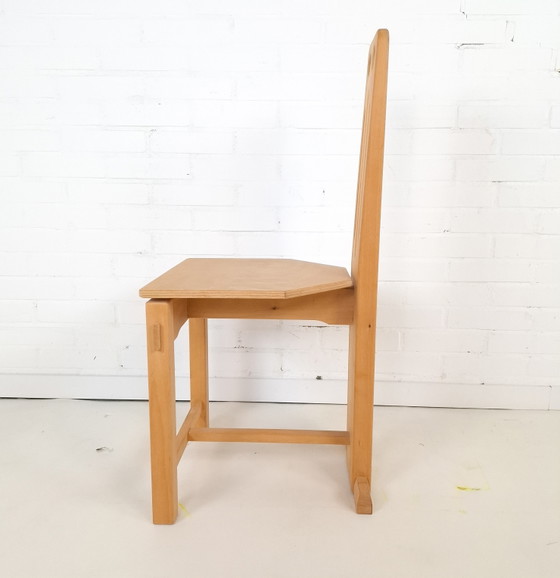 Image 1 of Vintage modernist constructivist stoeltje jaren 70