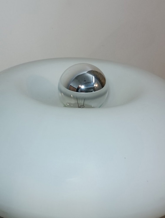 Lámpara con forma de hongo, estilo era espacial, Murano, Italia, década de 1970. – Lámparas de mesa (photo 6 of 10)