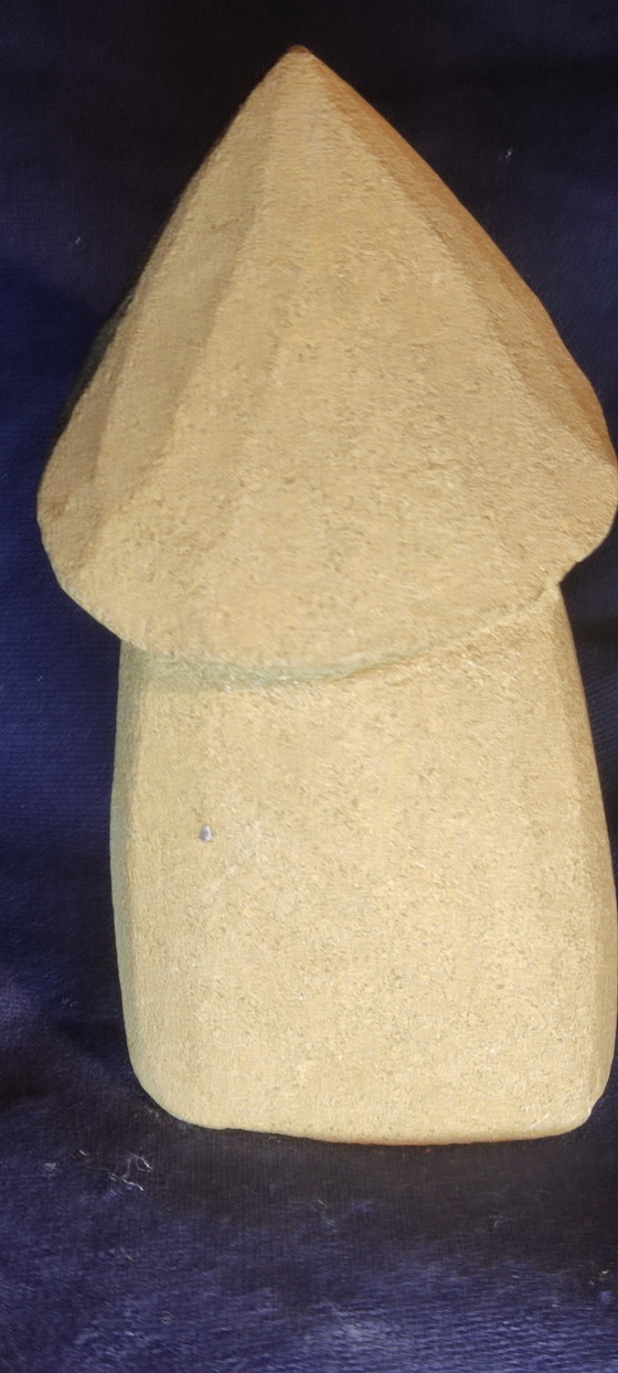 Image 1 of Rara Statua Trauco - Mitologia Cilena Chiloé - Scultura in Pietra Vulcanica